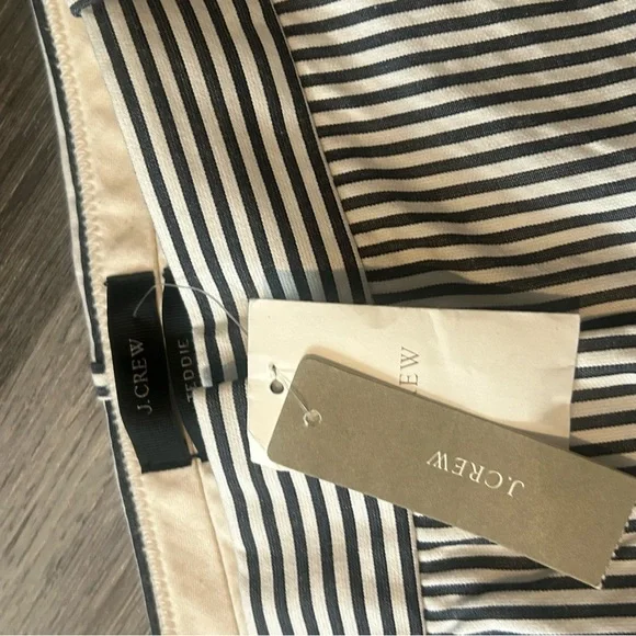 J.Crew Teddie Navy and Cream Striped Pants - Picture 11 of 12